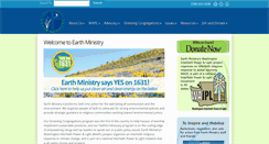 Desktop Screenshot of earthministry.org